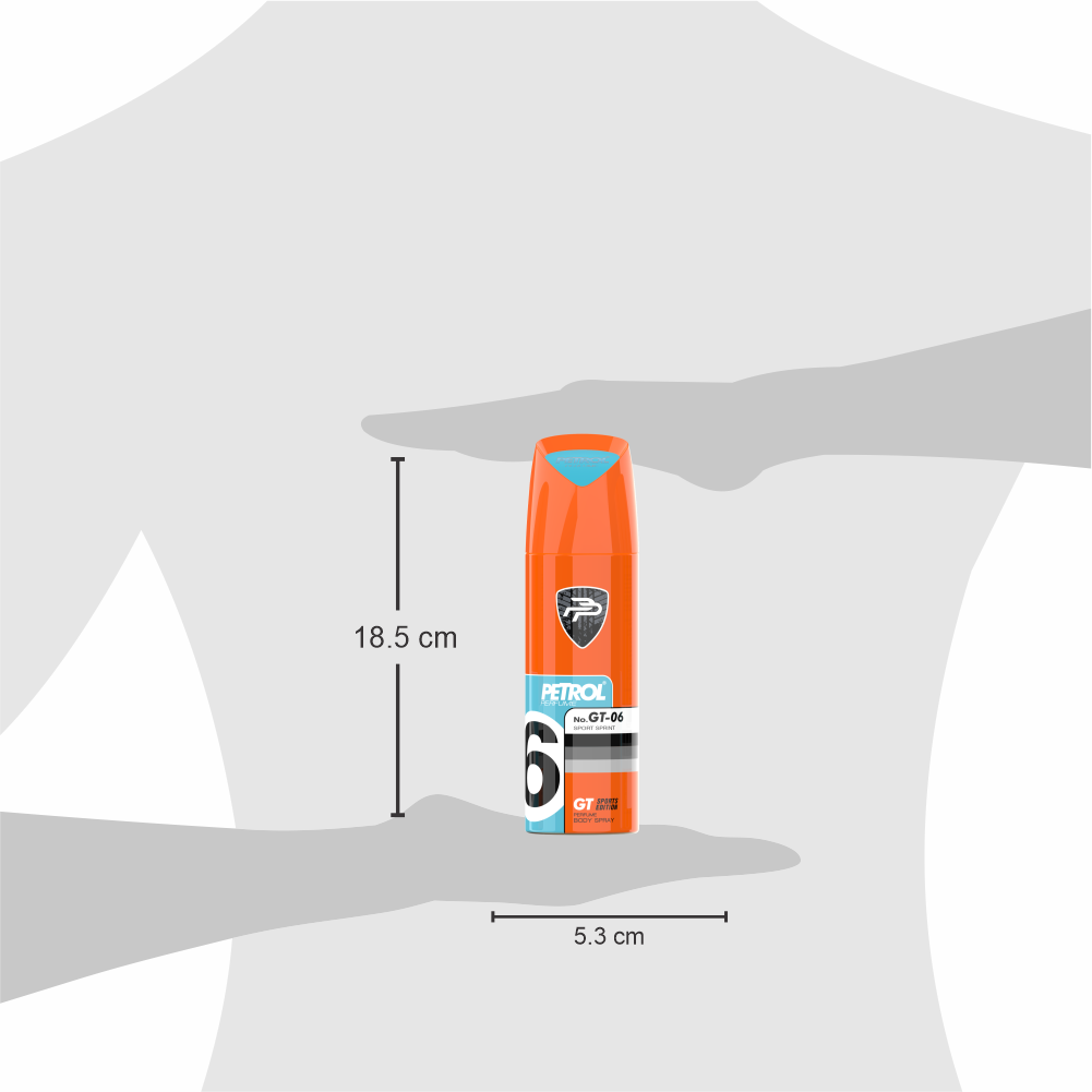 Gt-06 Sport Sprint Perfume Body Spray - 200 Ml