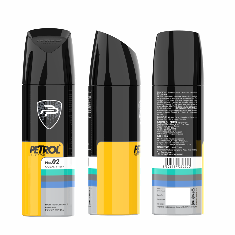 No 2 Ocean Fresh High Performance Body Spray