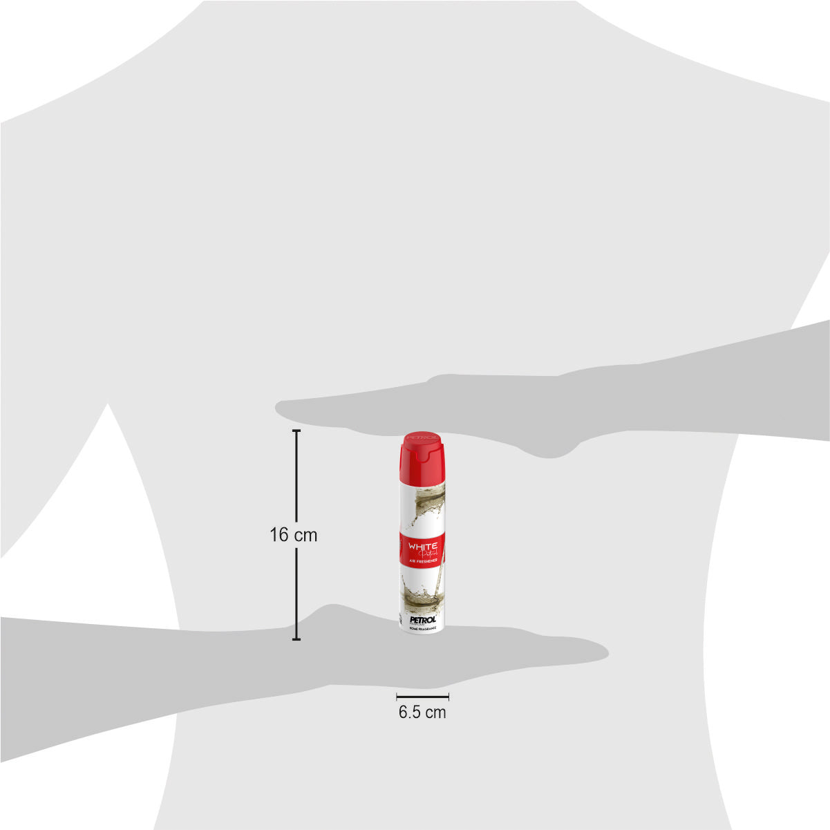 White Petrol Air Freshener Spray 250ml