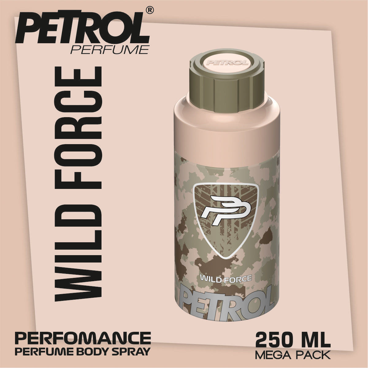 Wild Force Deodorant for Men 250ml